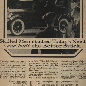 Buick Ad November 1925