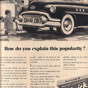 Buick Ad September 1952