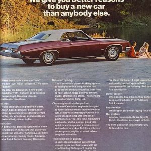 Buick Centurion Ad 1971