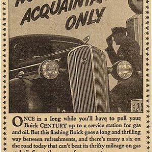 Buick Century Ad 1936