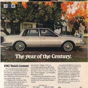 Buick Century Ad 1982