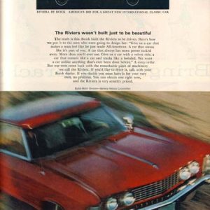 Buick Riviera Ad 1963