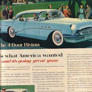 Buick Riviera Ad May 1955