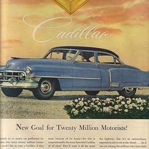 Cadillac Ad April 1952