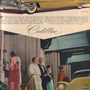 Cadillac Ad April 1956