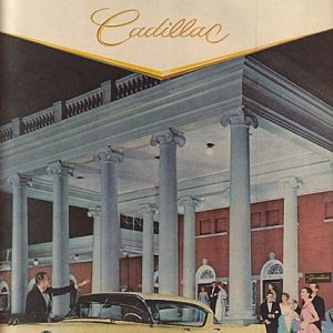 Cadillac Ad April 1957