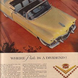 Cadillac Ad August 1954