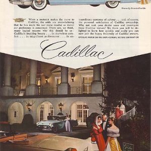 Cadillac Ad August 1956