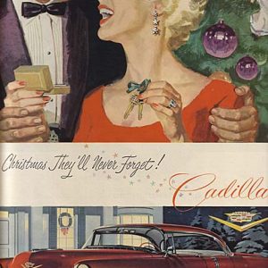 Cadillac Ad December 1955