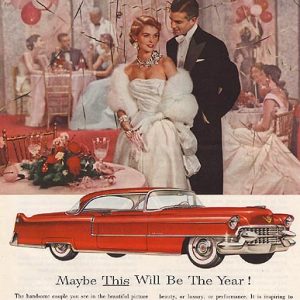 Cadillac Ad February 1955