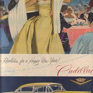 Cadillac Ad January 1956