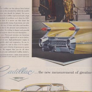 Cadillac Ad January 1959