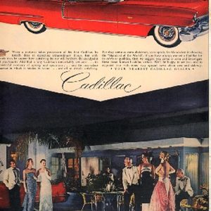 Cadillac Ad May 1956