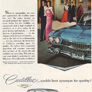 Cadillac Ad May 1959