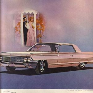 Cadillac Coupe de Ville Ad January 1962