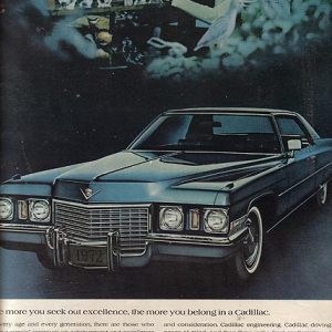 Cadillac Ad May 1972