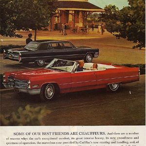 Cadillac Convertible Ad February 1966