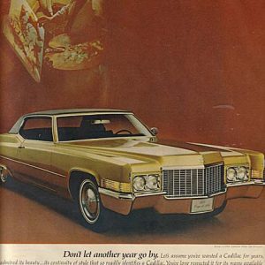 Cadillac Coupe De Ville Ad May 1970