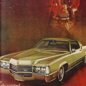 Cadillac Eldorado Ad 1970