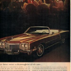 Cadillac Eldorado Ad 1972