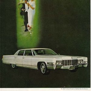 Cadillac Fleetwood Ad 1968