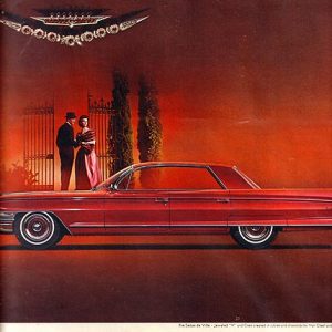 Cadillac Sedan de Ville Ad February 1962