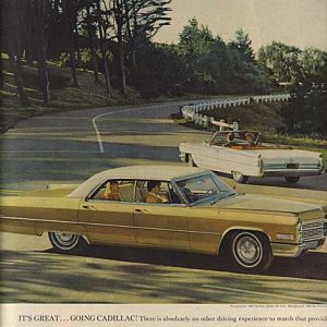 Cadillac Sedan de Ville Ad June 1966