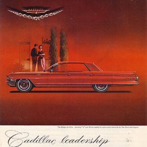 Cadillac Sedan de Ville Ad March 1962