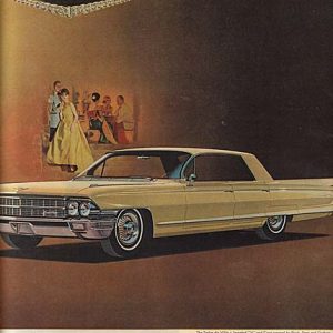 Cadillac Sedan de Ville Ad May 1962