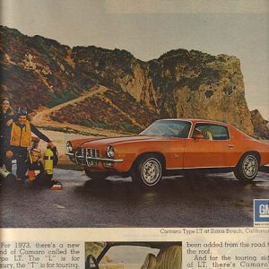 Camaro Ad 1972