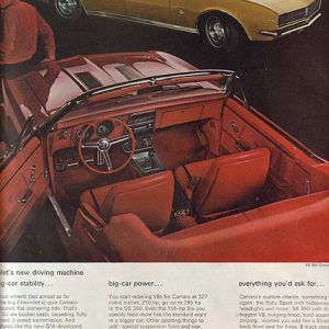 Camaro Ad December 1966