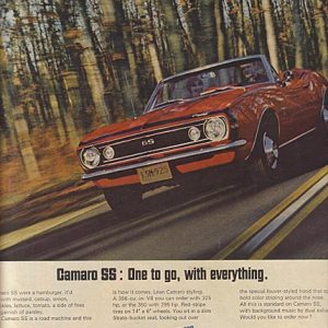 Camaro Ad March 1967