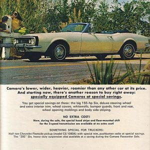 Camaro Ad May 1967