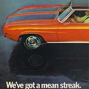 Camaro Ad October 1968