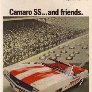 Camaro Convertible Ad 1969