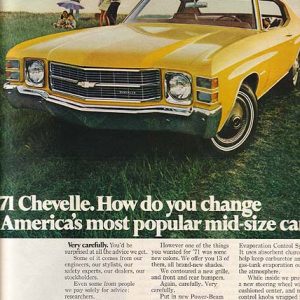Chevelle Ad February 1971