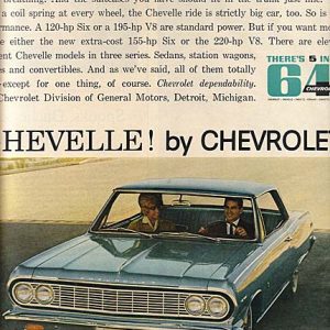 Chevelle Malibu Ad 1963