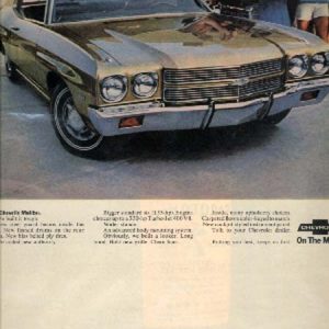 Chevelle Malibu Ad December 1969