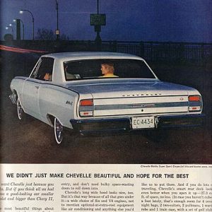 Chevelle Malibu Ad March 1964