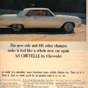 Chevelle Malibu Ad November 1964