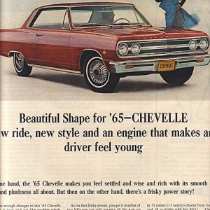 Chevelle Malibu Ad October 1964