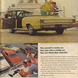 Chevelle Malibu Convertible Ad 1967