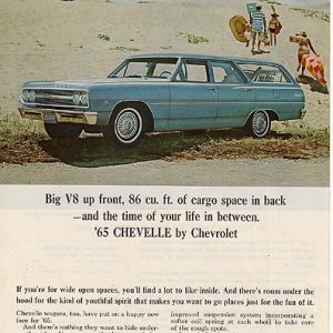 Chevelle Station Wagon Ad 1965