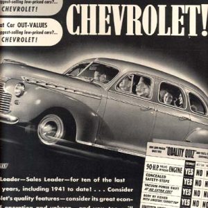 Chevrolet Ad 1941 April