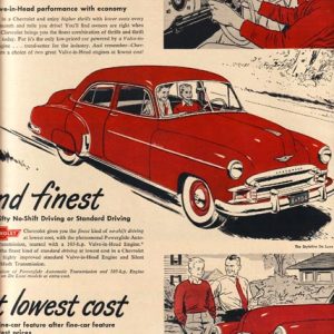 Chevrolet Ad August 1950