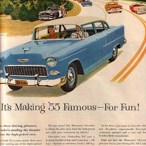 Chevrolet Ad August 1955