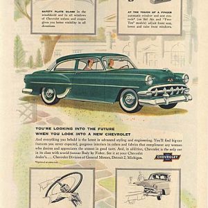 Chevrolet Ad July 1954