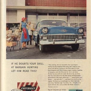 Chevrolet Ad July 1956