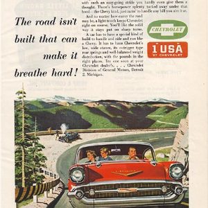 Chevrolet Ad June 1957