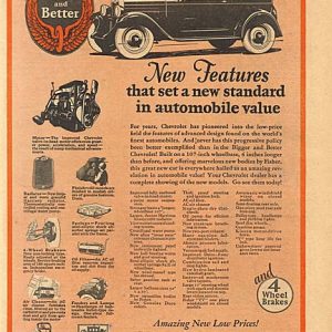 Chevrolet Ad March 1928